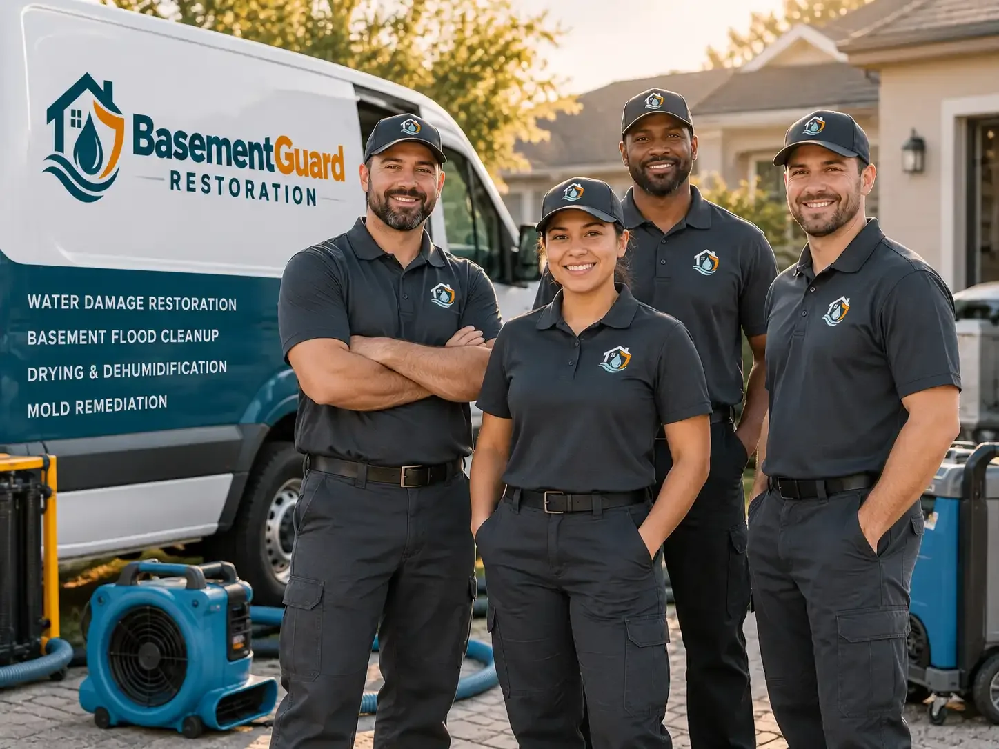 Basement Water Damage Restoration company in Sharpsburg, IA